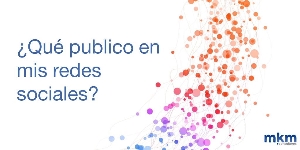 Titulo: ¿Qué publico en mis redes sociales?